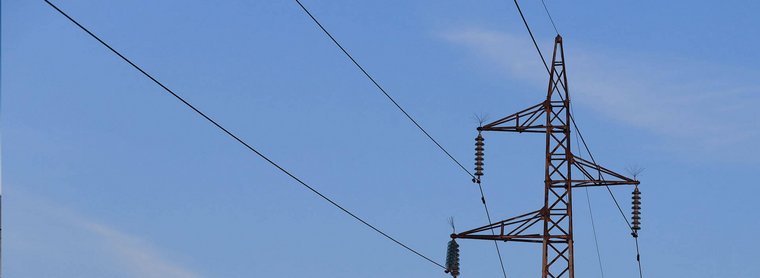 Bild einer Stromleitung